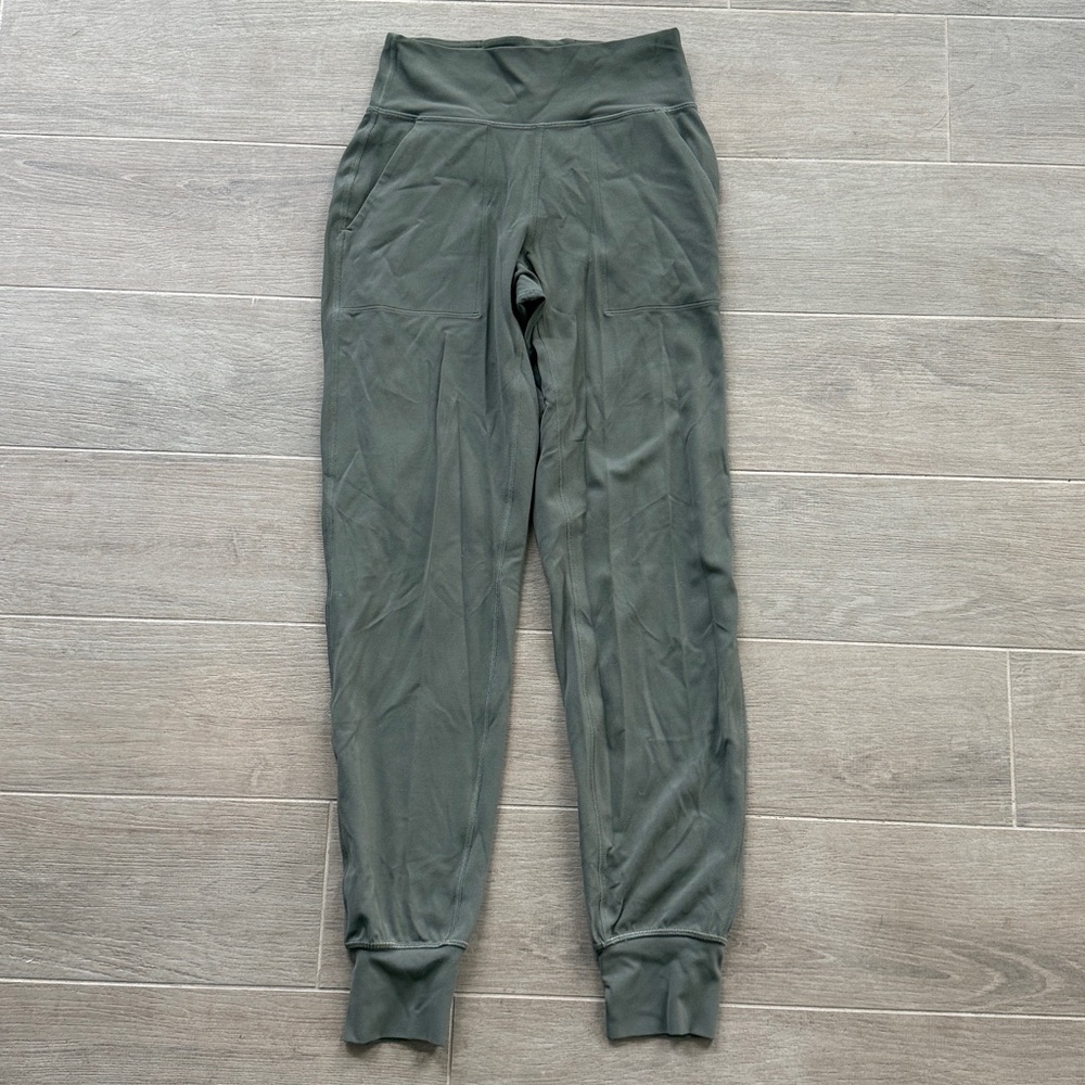 Lululemon Align High Rise Jogger *full length- Army Green- size 4
